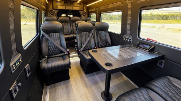 12 passenger sprinter van interior chattanooga