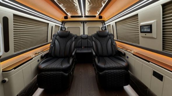 8 passenger sprinter van inside chattanooga