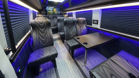 chattanooga 18 passenger sprinter van interior