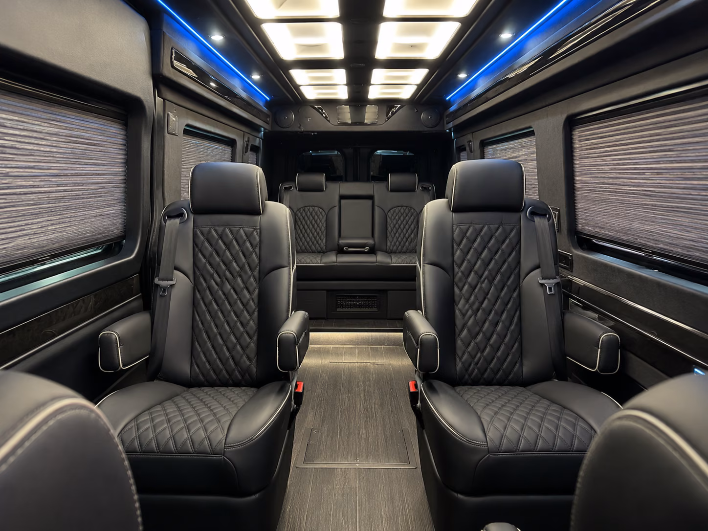chattanooga 10 passenger sprinter van inside