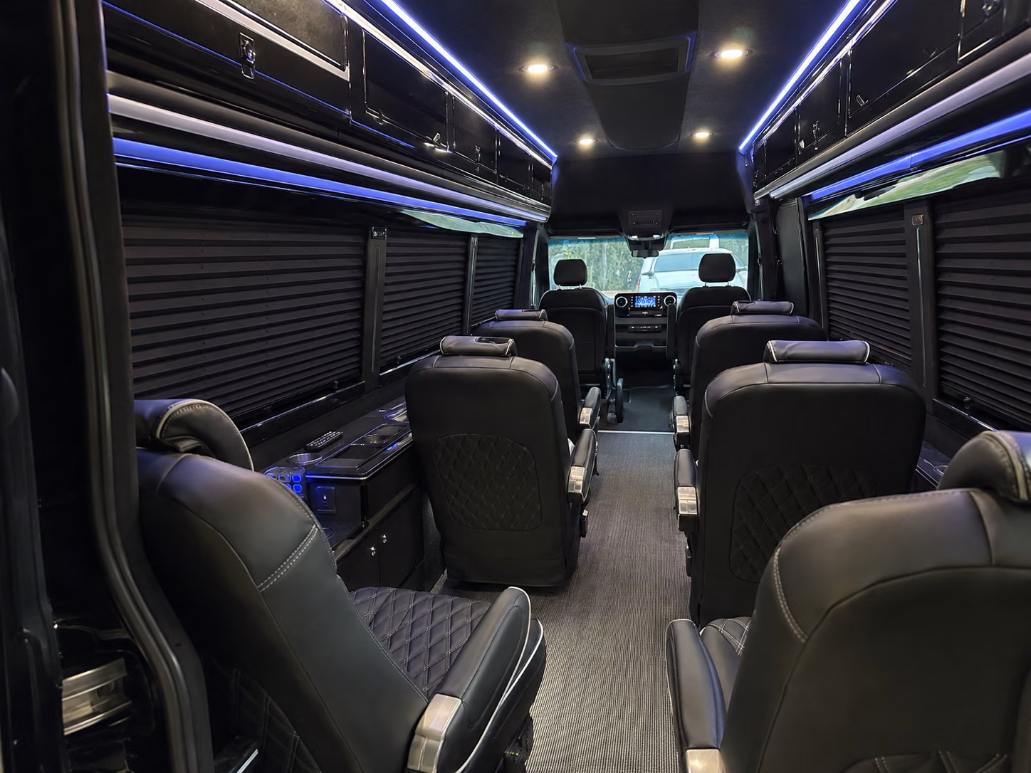 chattanooga 15 passenger sprinter van interior