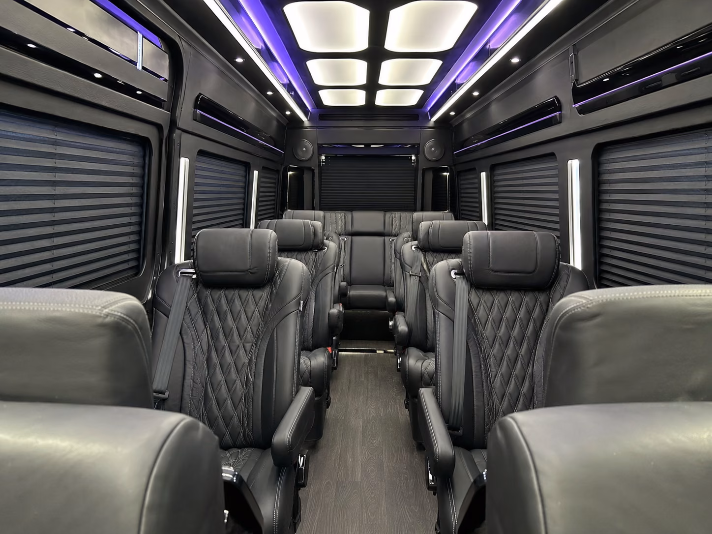 chattanooga 18 passenger sprinter van inside
