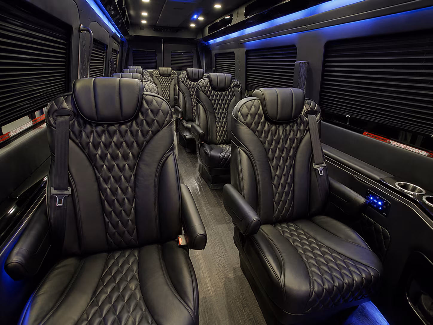chattanooga 18 passenger sprinter van interior