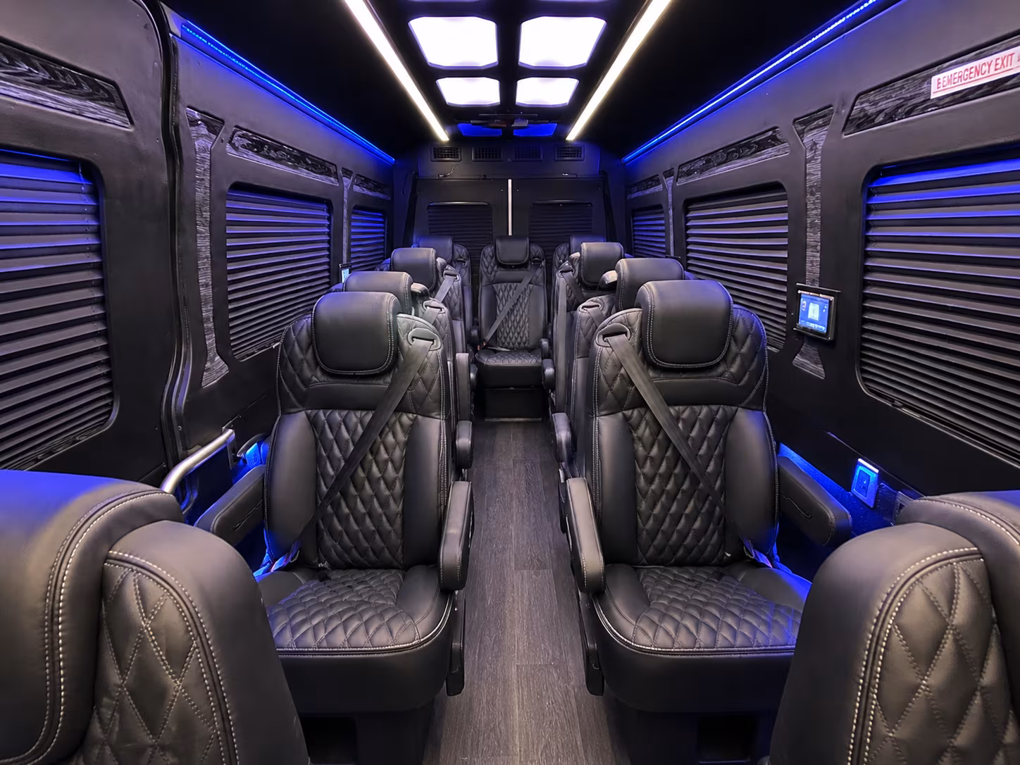 chattanooga 20 passenger sprinter van interior